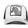Goorin Bros., The Farm, cappellino trucker per bambini, motivo zebra (Little Stripe), bianco, taglia unica, Taglia unica
