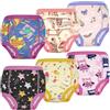 FLYISH DIRECT Mutandine Apprendimento per Bambino per Ragazzi Mutandine di Apprendimento Pantaloni da vasino per Bambini Cotone Assorbente Confezione da 6, 140/7T