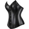 Hengzhifeng Corsetto Carnevale Donna Steampunk Pelle Bustino Corsetti Clubwear