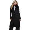 GUESS Eco Nancy Cappotto misto lana, Nero , L