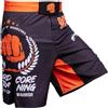 Hardcore Training Pantaloncini MMA Uomo BJJ No Gi Grappling Kickboxing | Fight shorts per jiu jitsu e kickboxing, tessuto elasticizzato, spacchi laterali e vita regolabile, con cordoncino interno