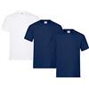 Fruit of The Loom Men's Heavy T-Shirt Pack of 3