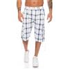Kendindza Collection Kendindza Uomo Pantaloni Corti Pantaloncini da Tempo Bermuda Cargo Short-s M - 4XL (Bianco (302), XL)