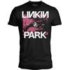 CRAZY FOR ROCK Linkin Park T Shirt from Zero. Maglietta Ufficiale Unisex. Maglia Regular in Cotone Adulto Ragazzo S