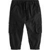 NEXT Ragazzo Pantaloni Cargo Foderati | Bambino, Standard, Mid Rise, Button, Straight, 100% cotone