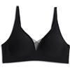 Cotonella, Reggiseno Invisible in Microfibra, con Scollo in Tulle e Coppe Estraibili - Senza Ferretto con Spalline Regolabili - Art. ADC18