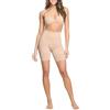 Assets SPANX ASSETS, Shapewear senza cuciture, Pantaloncini a metà coscia, nudo, XL