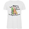 Bughyprint Tshirt Maglia Maglietta Cotone Donna Casual Girocollo Shakira Las Mujeres Ya No LLORAN Las Mujeres FACTURAN