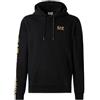 EA7 Emporio Armani Felpa Uomo 7M000570AF10377 8059659269636 - M Nero Oro M