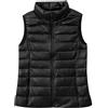 Peuignao Gilet Piumino Donna Leggero Gilet Imbottito Donna Invernale Gilet Trapuntato Donna Giubbotto Smanicato Donna Giubbino Giacca Smanicato Donna Giacche Piumini senza Maniche Ultralight Donna Nero XL
