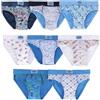 Gasolino Mutande Slip Bambino Cotone Bimbo Mutandine Anni 2 3 4 5 6 7 8 9 10 11 12 Abbigliamento Regalo Compleanno Ragazzo Bambini Intimo Italia (4 Anni, Assortito)