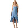 GUESS Abito midi Blu Blu denim L