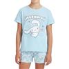 Hello Kitty Cinnamoroll T-shirt e Pantaloncini da Ragazze, Set da 2 Pezzi per Bambine, Taglia 8 a 14 anni (Blu, 12 Anni)