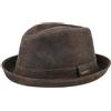 Stetson Radcliff Player Cappello in Pelle Vintage Uomo Tutto l Anno