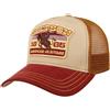 Stetson Cappellino Trucker Heritage Rodeo Uomo - cap Berretto Baseball Mesh Snapback, con Visiera, Fodera, Fodera Estate/Inverno Primavera Estate Autunno Inverno