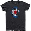 3styler T-Shirt Uomo Keith Moon Face Viso - Target MODS Shirt - Linea Classic - 100% Cotone 185 gr/mq