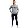 Navigare Pigiama Uomo Invernale Caldo Cotone Interlock Grigio 2141340
