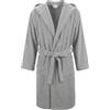 Gilania Accappatoio Microspugna 100% Cotone, Adulto Taglia M Grigio