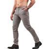 Instinct Pantaloni Uomo Chino Slim Fit Elasticizzati Microfantasia Pantalone Cinos Casual Elegante Classico da Ufficio con Tasca America in Cotone ZK-671