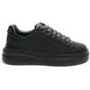 GUESS Scarpe Guess sneaker Elbina carryover in pelle coal/ black DS25GU10 FLPVIBLEP12 36