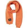 Pesaat Sciarpa invernale per bambini Sciarpa a maglia 100% cotone Caldo Lungo Foulard Ragazze Ragazzi Morbido Bella Sciarpe, Colore: arancione., Taglia unica