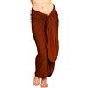 PANASIAM Sarong uni brown, 190x116cm
