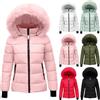 MJGkhiy Piumino Donna Leggero Corto Curvy Giacca Antivento Con Cappuccio Elegante Giubbino Trapuntato Caldo Piumini Imbottita Comodo Autunnale Cappotto Con Zip Taglie Forti Puffer Jacket Casual
