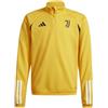 adidas Juventus Felpa 1/4 Zip Giallo Bambino 2023, giallo, 5-6 Anni