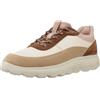 Geox D567MB Spherica Plus Sneakers Donna in Pelle Beige