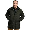 Game Technical Apparel Game Giacca impermeabile da uomo in elegante stile inglese, con trattamento di ceratura, non imbottita Olive X-Large
