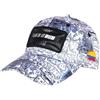 SKR Cappellino El Patron Plata O Plomo Bianco Ologramma Streetwear - Unisex, bianco, taglia unica