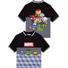 Marvel T-Shirt, Maglia da Calcio The Avengers per Ragazzi, T-Shirt Oversize da Ragazzo, Abbigliamento da Ragazzo