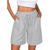 Uniexcosm Pantaloncini Donna Estivi con Coulisse Casual Larghi Corti Sciolto con Tasche