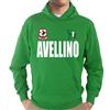 Settantallora - Felpa con Cappuccio KJ2712 Citta' d'Italia Avellino - - La Nostra Felpa da Supporter: Tessuto Morbido e Design Accattivante!