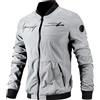 Generico Giacca Uomo Bomber Invernale Termico, Giubbotto Aviator Jacket Antivento e Impermeabile con Cerniera - Elegante Giacca con Tasche per Lavoro e Casual