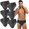 SGS Mutande Uomo - Slip Uomo Cotone Traspirante Confezione da 6 o 12 Pezzi, Taglie S-6XL, Ideale per Uso Quotidiano e Sport