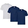 Fruit of The Loom Men's Heavy T-Shirt Pack of 3