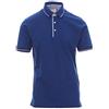 Ergos Workwear Payper - CAMBRIDGE Polo 100% Cotone Jersey da Uomo a Manica Corta Colore: BLU ROYAL/BIANCO, Taglia: M