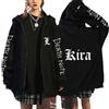 kewing Felpa con Cappuccio con Cerniera Death Note Anime per Donna Felpa con Cappuccio Oversize da Uomo