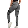 Merlvida Leggins Sportivi Donna Vita Alta Leggings Push Up Pantaloni Palestra Controllo della Pancia Anticellulite Pantacollant Opaco Elastici Tuta Collant Abbigliamento Sportivo Donna Yoga Fitness