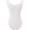 ROYAL SMEELA body danza senza maniche Body danza classica donna body ballerina adulto donna body ballo nero adulti body da balletto Senza schienale body di danza classica per donne body ginnastica