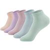 YMWALK Calzini da donna, Calzini casual in cotone confortevole Calzini bassi alla caviglia Fodera traspirante Calzini corti per correre Walking Fitness Sport all'aria aperta(5 paia)