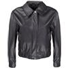 QUEEN HELENA Giacca Biker Donna Corta in Ecopelle Y4006