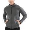 Muscle Alive Uomo Cerniera in Esecuzione Felpe con Cappuccio Sport Giacche Fitness Palestra Camicia Gli Sport Superiore Grigio S