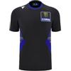 Macron T-Shirt Fan Gear Uomo Moto GP, Nero/Blu, L