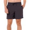 Rip Curl Costume da Bagno da Uomo, 43,2 cm, Elastico in Vita, con Tessuto Elasticizzato ad Asciugatura Rapida e Tasche, Nero, Medium