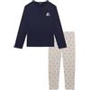 YAMAMAY - Pigiama Lungo, Uomo, Multicolore