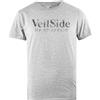 Pinitotee Vintage Veilside Maglietta da Uomo Grigia da Uomo, Regolare