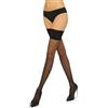 Wolford Satin Touch 20 Stay-Up Collant, 20 DEN, Nero (Black 7005), S Donna