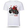 AZgraphishop T-shirt con grafica Streetfighter V4 Red Drawing Style TS-DUC-032